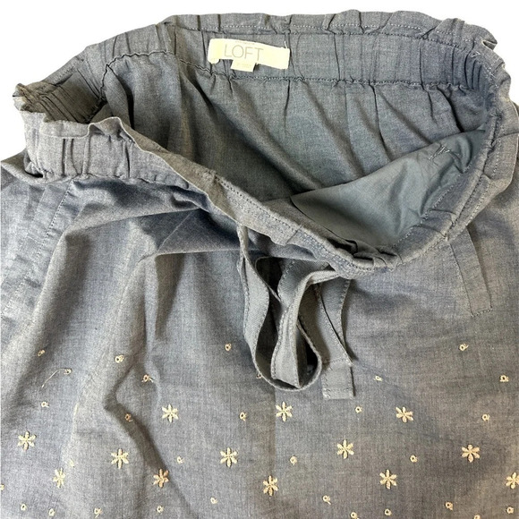Loft Chambray Mini skirt - Picture 3 of 4